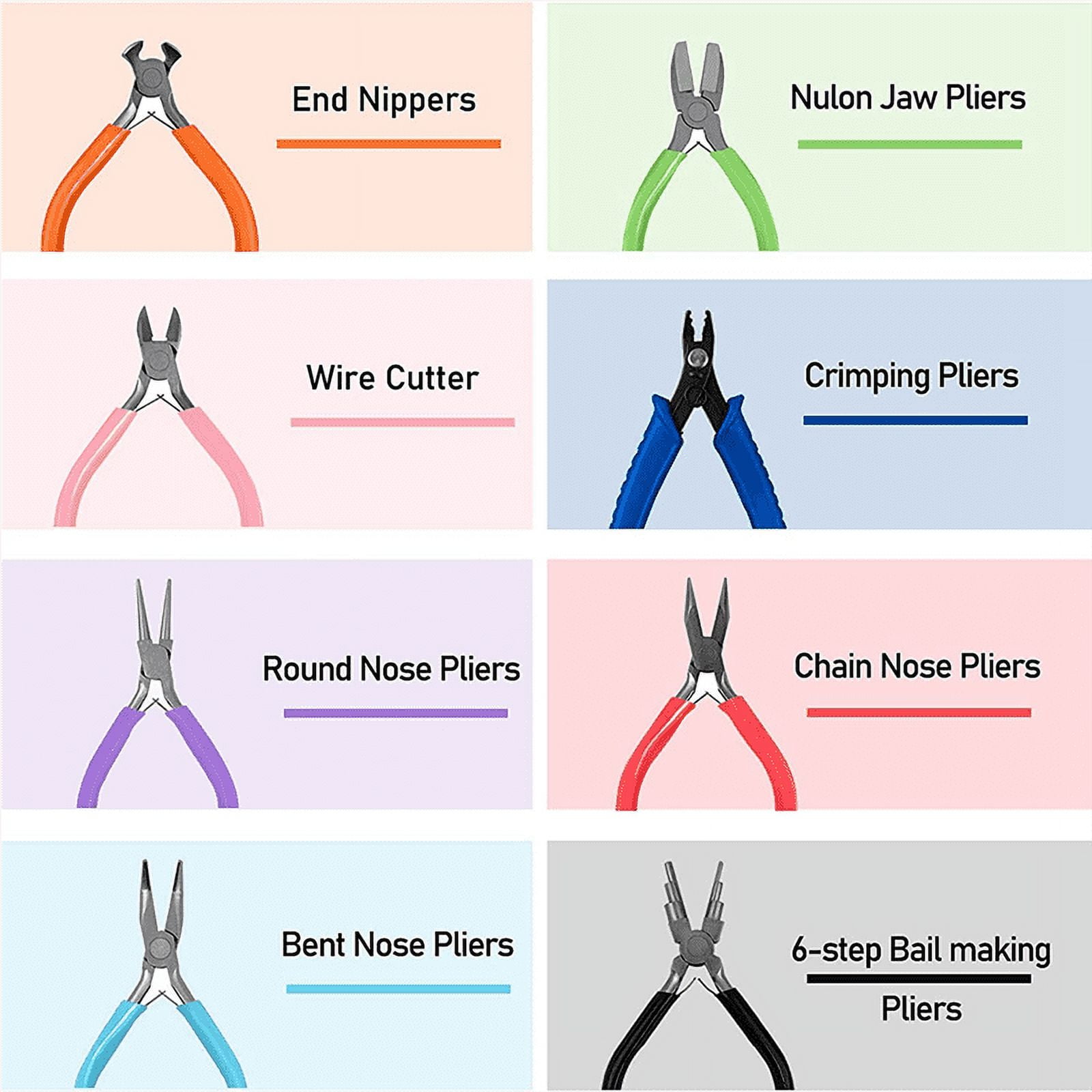 1set x Jewelry Pliers-Black