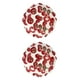 thumbnail image 1 of Juego 2 Bowl Galerias El Triunfo Ceramica Blanca Diseño Tomates Rojos 21.5 cm, 1 of 5