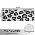 thumbnail image 5 of Kitchen Rugs Sets Of 2,White and Gray Of Leopard Print Anti Fatigue Kitchen Mat Rugs Non Slip Washable,Decorative Kitchen Floor Mats for Kitchen,Sink,Laundry,17"X47", 5 of 5