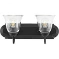 thumbnail image 2 of P300390-31M-Progress Lighting-2 Light Bath Vanity In Traditional Style-8.37 Inches Tall and 8 Inches Wide-Matte Black Finish, 2 of 6