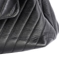 thumbnail image 6 of Pre-Owned So Black Coco Top Handle Bag Chevron Caviar Medium By Rebag, 6 of 9