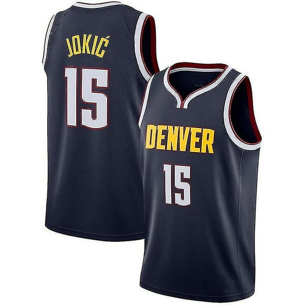 Maillot de basket ball pour hommes Denver Nuggets 15 Nikola Jokic 27 Jamal Murray Swingman Jerseys Sports de plein air T shirt Uniforme de basket ball pour jeunes Taille S xxlYOUYOU Walmart