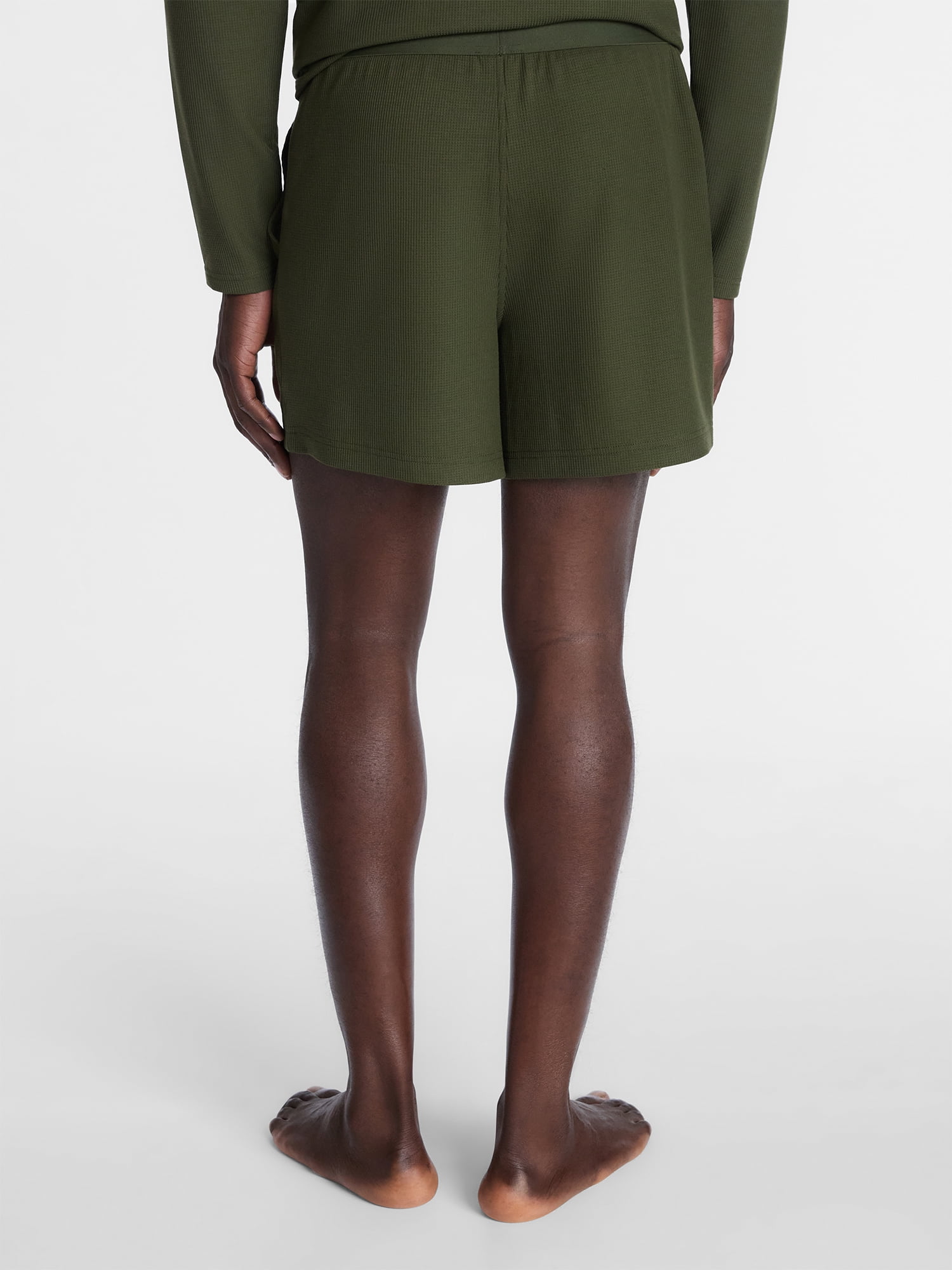 George Men's Waffle Knit Sleep Shorts, Sizes XS-3XL