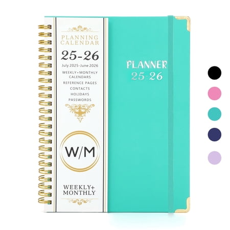 2026-2027 Academic Year Planner Calendar Notebook (JUL.2026-JUN.2027,6.3"x8.5")Daily Weekly Monthly Agenda Planner for Women Men