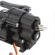 thumbnail image 2 of RC Aluminum Alloy Front Gearbox Double Speed Anodized Surface Perfect Size 1/10 for SCX10 313mm Chassis Black, 2 of 3