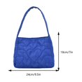 thumbnail image 2 of Bolso acolchado para las axilas para mujer Bolso para las axilas de gran capacidad Bolso versátil para uso diario al aire libre, 2 of 9