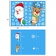 thumbnail image 5 of Juego de pegatinas navideñas para ventanapegatinas adhesivas de cristal con copos de nieve y alces de Santa (estilo A) Ndcxsfigh Para estrenar, 5 of 7