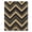 Black, Pattern 2, variant on ODIKA 4' x 6' Machine Washable Non-Slip Area Rug, geometric geometric High Traffic Rug, Black, 990337