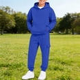 thumbnail image 2 of CAICJ98 Toddler Kids Sweatsuit Girls Boys 2 Piece Tracksuit Jogging Outfits Set Hooded Sweatshirt and Jogger Sweatpants Clothing Sets,Size 6-7 Years, 2 of 6
