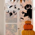 thumbnail image 3 of Halloween Window Stickers Scary Pumpkin Cling Film Decorative Designs For Party Home 14PCS, 3 of 6