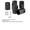 thumbnail image 3 of LJNYFDC Trampoline Protective Cover Trampoline Enclosure Pole Caps Wear Resistant High Strength Smooth Edge Super Stability Caps for Trampoline Poles, 3 of 7
