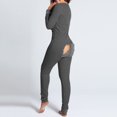 thumbnail image 1 of SMihono Pantalon en Lin pour Femmes Mode Grande Taille Décontracté Ample Combinaison pour Femmes à Boutons devant Fonctionnelle à Rabat Boutonné Combinaison pour Adultes Pantalon à Jambe Grand pour Femmes, jusqu'à 65 % de Rabais!, 1 of 8