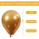 thumbnail image 2 of 100 Pieces 5 Inch Gold Metallic Balloons Decorative Latex Balloons For Birthday Wedding, 2 of 5