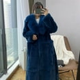 thumbnail image 4 of Turilly Womens Jackets Ladies Clearance, Women Plus Size Luxury Faux Furs Coat Warm Outerwear Long Coat, 4 of 7