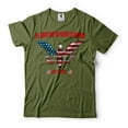 thumbnail image 4 of American Eagle Shirt Est 1776 Shirt Freedom Independence Shirt USA Flag Shirt Eagle Patriotic Tee, 4 of 6