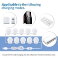 thumbnail image 4 of LED Makeup Mirror Light Bulbs USB Make up Lamp Vanity Lights Bathroom Dressing Table Lighting Dimmable LED Wall Lamp ,Widely Use, 4 of 6