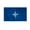 Nato 3x5 ft Nylon Flag, variant on AGAS Small NATO North Atlantic Treaty Organization Atlantic Alliance Flag 4x6 inch - 11 inch Plastic Pole Polyester Fabric Stitched Edges NATO Hand Held Mini Small Stick Flags