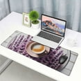 thumbnail image 6 of Ergonomic Mouse Pad with Gel Wri Support for Home Office Efficient Working, Non-Slip fortable Mousepad for Easy Typing Pain Relief Wooden Ruic Purple Flowers, 6 of 6