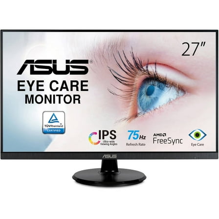 ASUS 27" 1080P FHD 75Hz IPS EyeCare