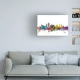 thumbnail image 2 of Trademark Fine Art Michael Tompsett San Diego California Skyline Canvas Wall Art - 22x32, 2 of 5