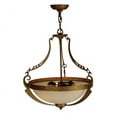 thumbnail image 5 of Meyda 116380 20 in. Focus Pendant, Spanish Gold & Bleached Honey, 5 of 5