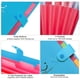 thumbnail image 5 of Carpeta extendida Desiderio de 2 piezas, tamaño carta, linda carpeta, organizador de carpetas de 5 bolsillos con pestañas, carpeta para la escuela, estilo: estilo 4;, 5 of 5
