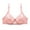 Pink, variant on Diufon Womens Full Coverage Bras Solid Color Lace Patchwork Bras Push up Breathable Bras