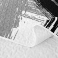 thumbnail image 5 of Erosebridal Modern Stripe Twin Quilt Set,White Black Abstract Art Twin Coverlet Set For Men Women,2 Pieces, 5 of 7