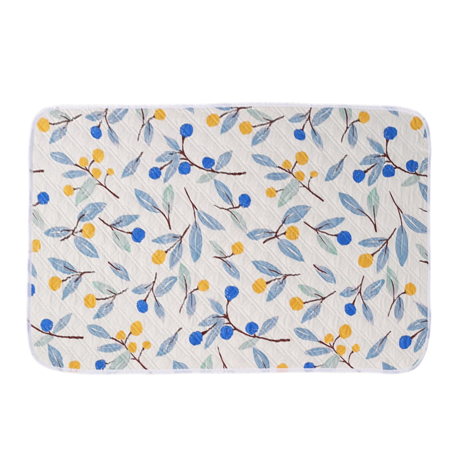 Lunxisen 4 pcs Washable Waterproof Incontinence Bed Pads with Straps Queen Size - Heavy Absorbency Mattress Pad for Adults, Elderly(59*39.37in)