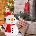 thumbnail image 4 of Peluche Muñeco De Nieve Decoración Navideña Importadora La Merced Relleno Suave Hipoalergénico, 4 of 4