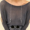 thumbnail image 4 of QIQUWOHUL New Planet Glasses Chain Retro Metal Hanging Chains Men/Women Non-slip Decor, 4 of 7