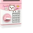 thumbnail image 3 of Cute Cartoon Animal Piggy Bank - Pink, 3 of 5