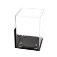 thumbnail image 6 of Versatile Deluxe Acrylic Display Case - Medium Rectangle Box with Gold Risers Mirror and Wall Mount 8" x 8" x 12" (A060-GR), 6 of 8