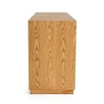 thumbnail image 4 of Noe Malia 68 Inch Dresser, 6 Drawers, Nickel Handles, Natural Solid Wood, 4 of 6