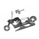 thumbnail image 2 of Matsuzay Soporte de pollo para barbacoa, parrilla de barbacoa para motocicleta de acero inoxidable, soporte portátil para asar a la parrilla Cocina y Comedor, 2 of 6