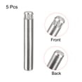 thumbnail image 3 of 4x25mm 304 Stainless Steel Dowel Pins, 5 Pack Knurled Head Flat End Dowel Pin, 3 of 6