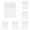 Clear*5, variant on Small Plastic Envelopes,Vertical Poly Envelopes 2/5/10 Pack,Waterproof Clear Document Flie Folders,Filing Envelopes Pouch,Reusable Envelopes for Home Work Office Organization(7.1x5.1")(Clear)