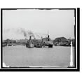 thumbnail image 2 of Historic Framed Print, Water front, Newport News, Va. - 3, 17-7/8" x 21-7/8", 2 of 9