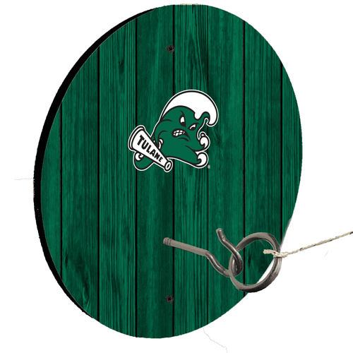 Tulane University Green Ring Toss Lawn Game
