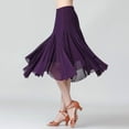 thumbnail image 3 of Elegant Ballroom Dance Latin Flamenco Dance Skirt for Women, 3 of 6