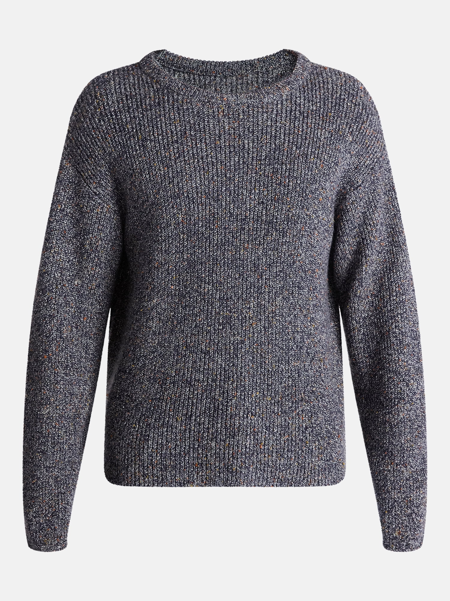 No Boundaries Marled Cotton Crewneck Pullover Sweater, Midweight, Men's & Big Men's
