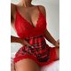 thumbnail image 2 of Vestido camisola transparente de malla de encaje, cómodo, de medianoche, sexy, seductor, lencería sexy, 2 of 3