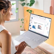 ASUS Vivobook S 15 PC Laptop; Copilot+ PC, 15.6” 3K 120Hz OLED Display, Qualcomm Snapdragon X Elite X1E-78-100 12-Core Processor, 16GB RAM, 1TB SSD, Windows 11 Home, Cool Silver, S5507QAD-PS96