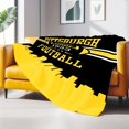 thumbnail image 4 of Black Gold Throw Blanket for Men Women Kids, Super Soft Plush Fuzzy Fleece Blanket for Bed Sofa Living Room 80"X60", 4 of 6