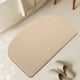 thumbnail image 5 of Alfombra de baño de espuma viscoelástica antideslizante y absorbente de terciopelo, 90 x 60 cm, máxima comodidad para el suelo del baño, color beige, 1 unidad Rkxzt, 5 of 8
