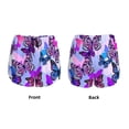 thumbnail image 5 of Xecao's Flying Butterflies for a double-layer running short for women, perfect for gym, tennis, and more, featuring a convenient pocket., 5 of 9