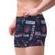 thumbnail image 2 of Balery Nautical Style Sailboat Calzoncillos bóxer para hombre, ropa interior de algodón suave y transpirable con cinturilla de nailon-X-Large, 2 of 5