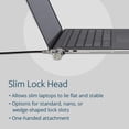 thumbnail image 4 of Ranura de seguridad estándar Kensington Combination para laptop, 4 of 6