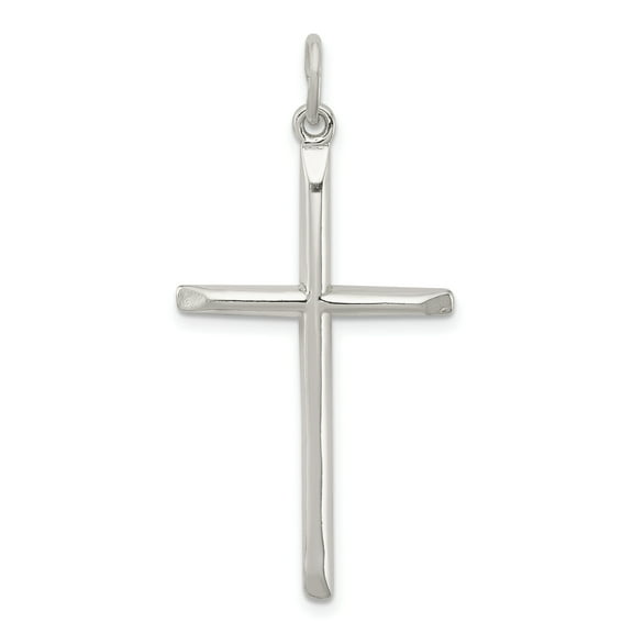 925 Sterling Silver Cross Shaped Pendant