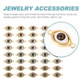 thumbnail image 2 of 40pcs forma de ojo encantos colgantes para collar pulsera pendiente de joyería, 2 of 5